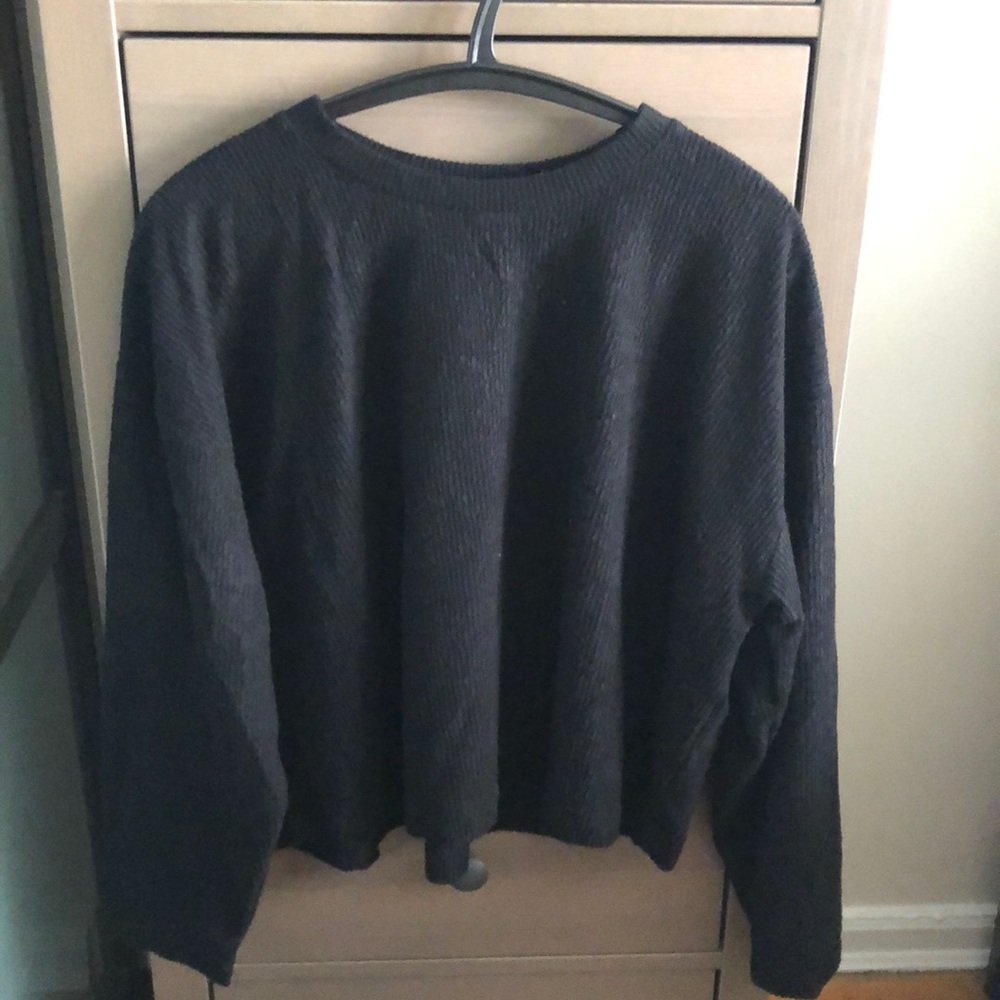 Zara long sleeve crop sweater